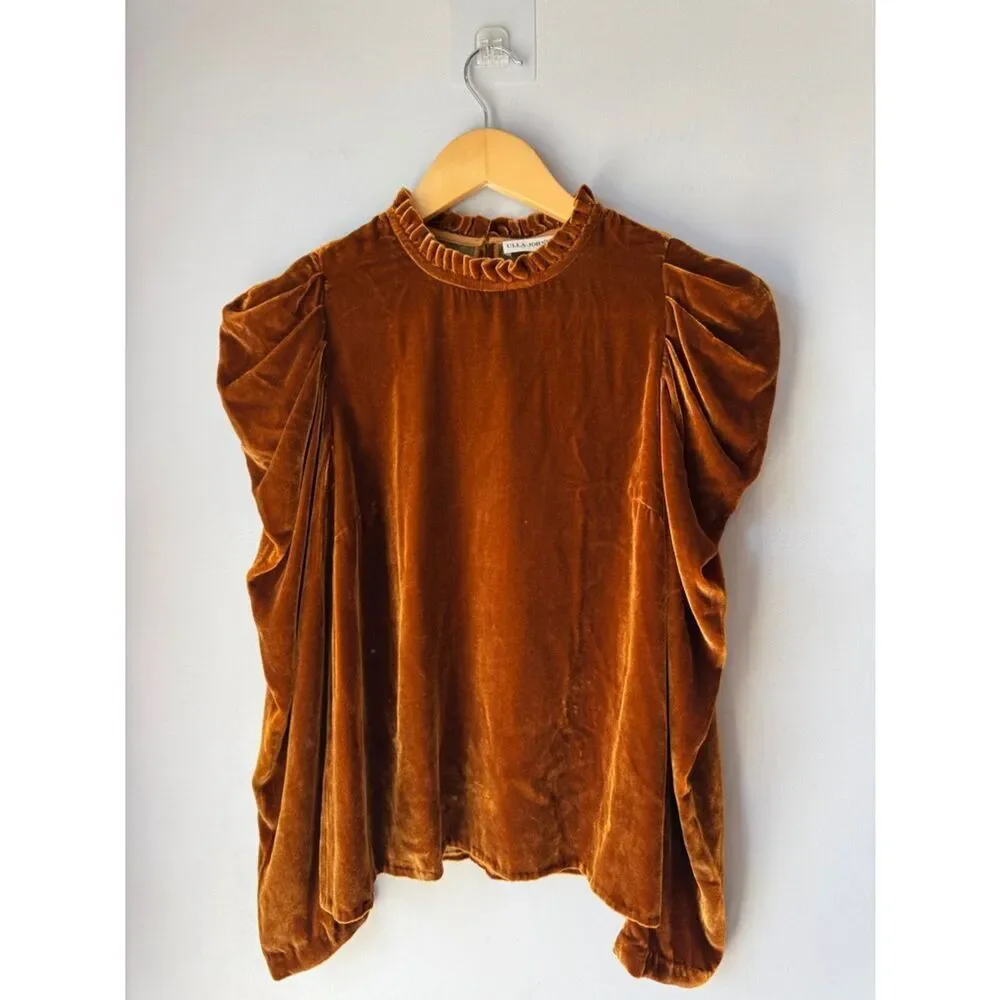 Ulla Johnson Velvet Giles Blouse
